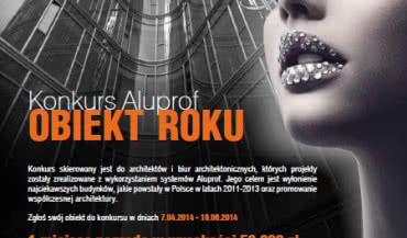 Konkurs architektoniczny "Obiekt Roku w systemach Aluprof" wystartował!